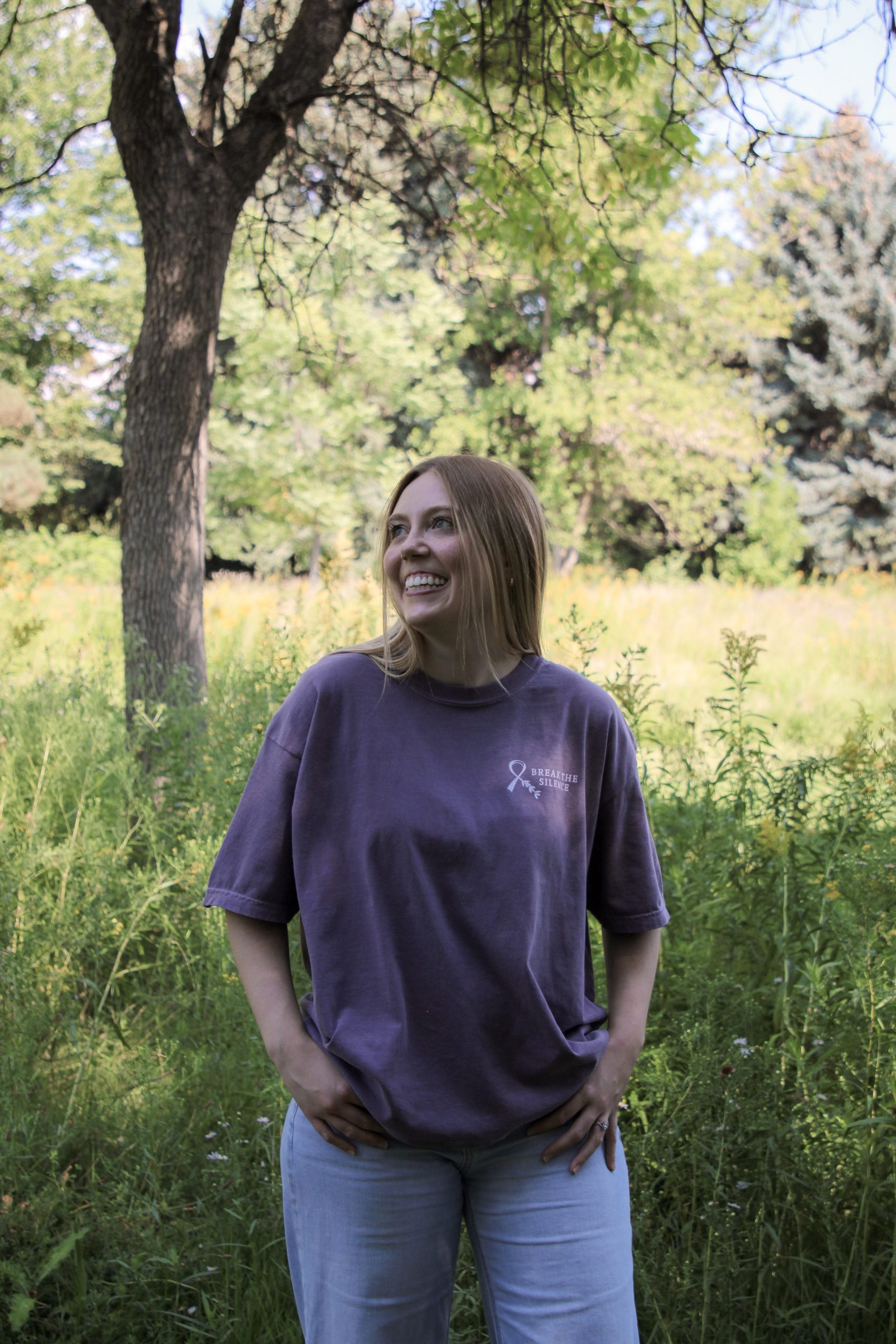 Break the Silence Tee Lifestyle